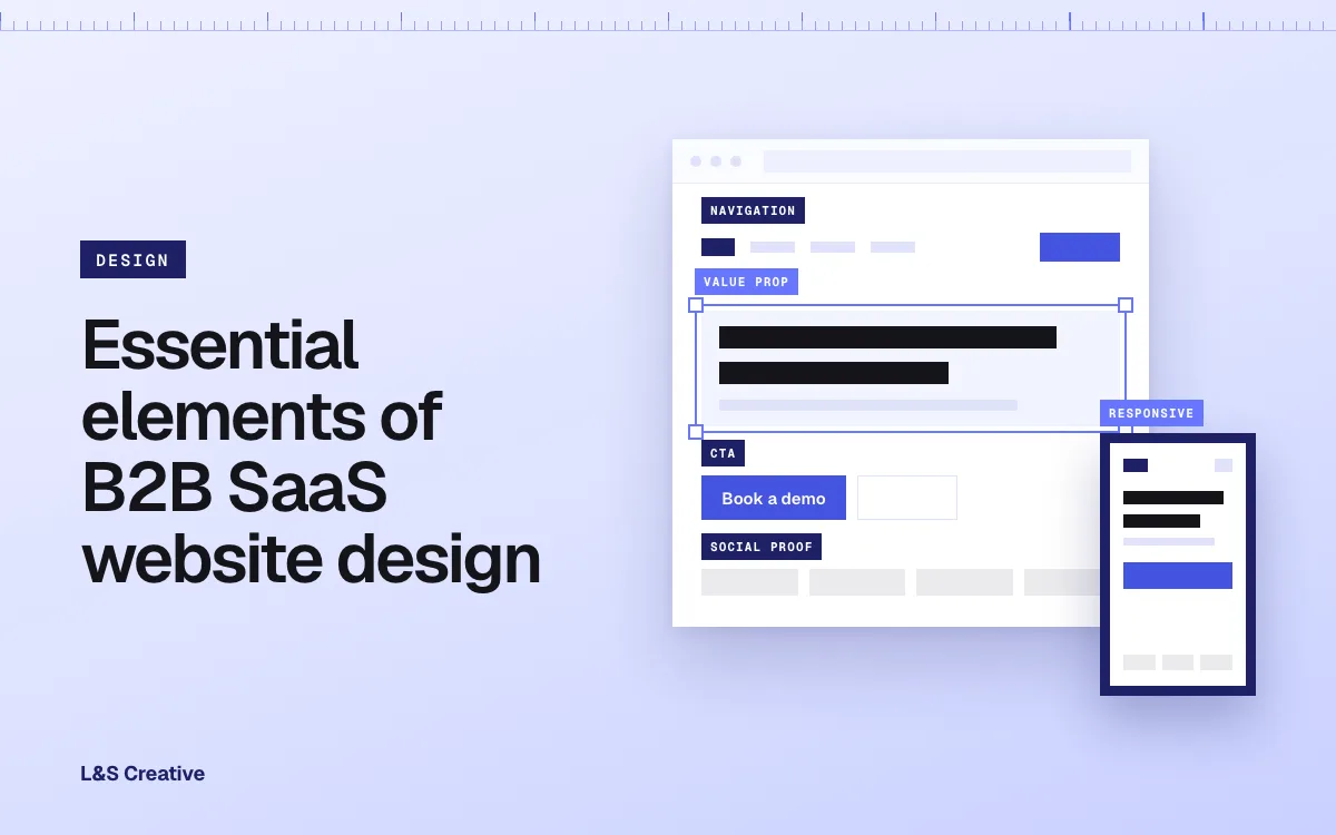 Essential Elements of B2B SaaS Website Design