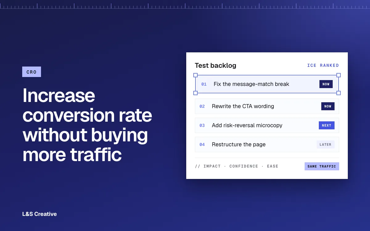 How to Increase Your Website Conversion Rate Without Buying More Traffic cover